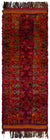 One-of-a-kind Hand Knotted Tulu Runner 3'7'' x 9'10'' ft 110 x 300 cm