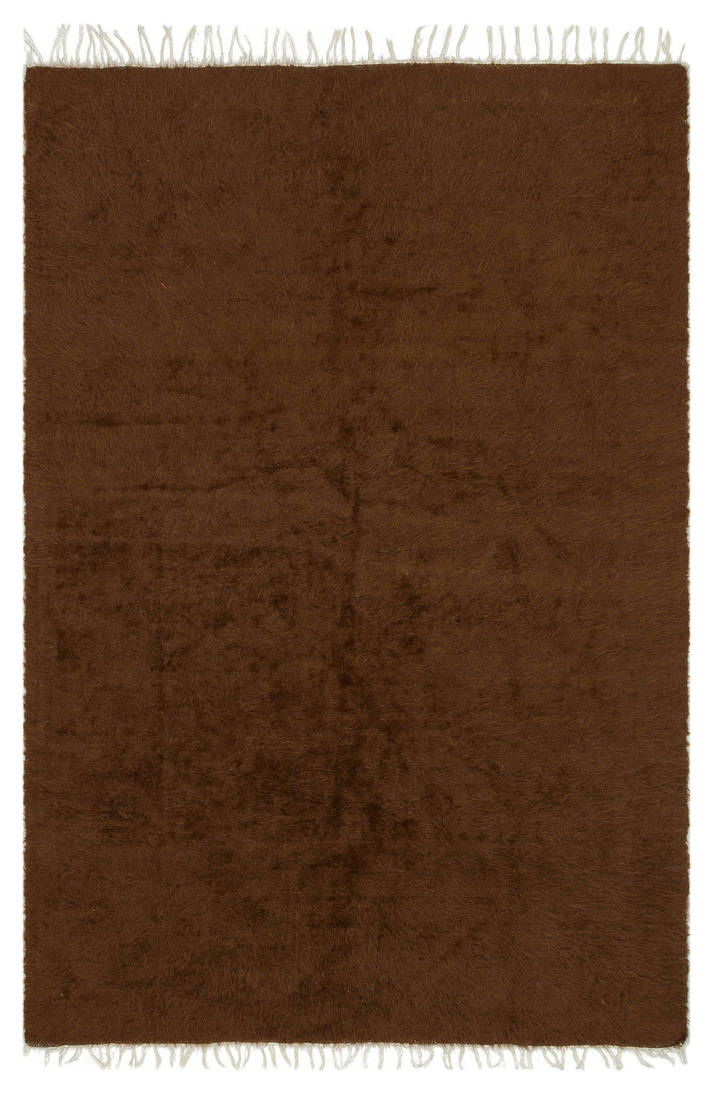 Geometric Over Dyed Kilim Rug 4'4'' x 6'7'' ft 133 x 200 cm