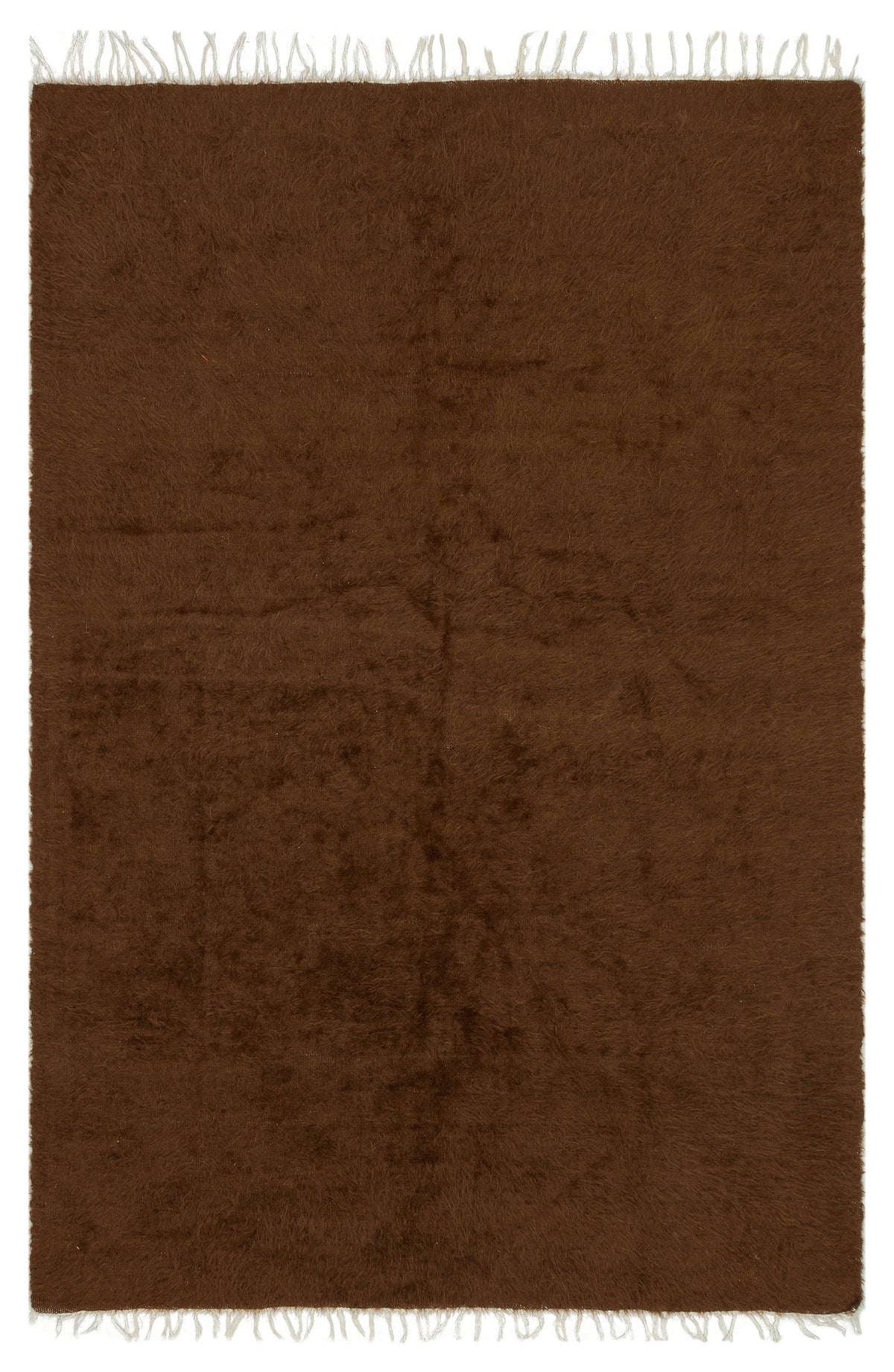 Geometric Over Dyed Kilim Rug 4&#39;4&#39;&#39; x 6&#39;7&#39;&#39; ft 133 x 200 cm