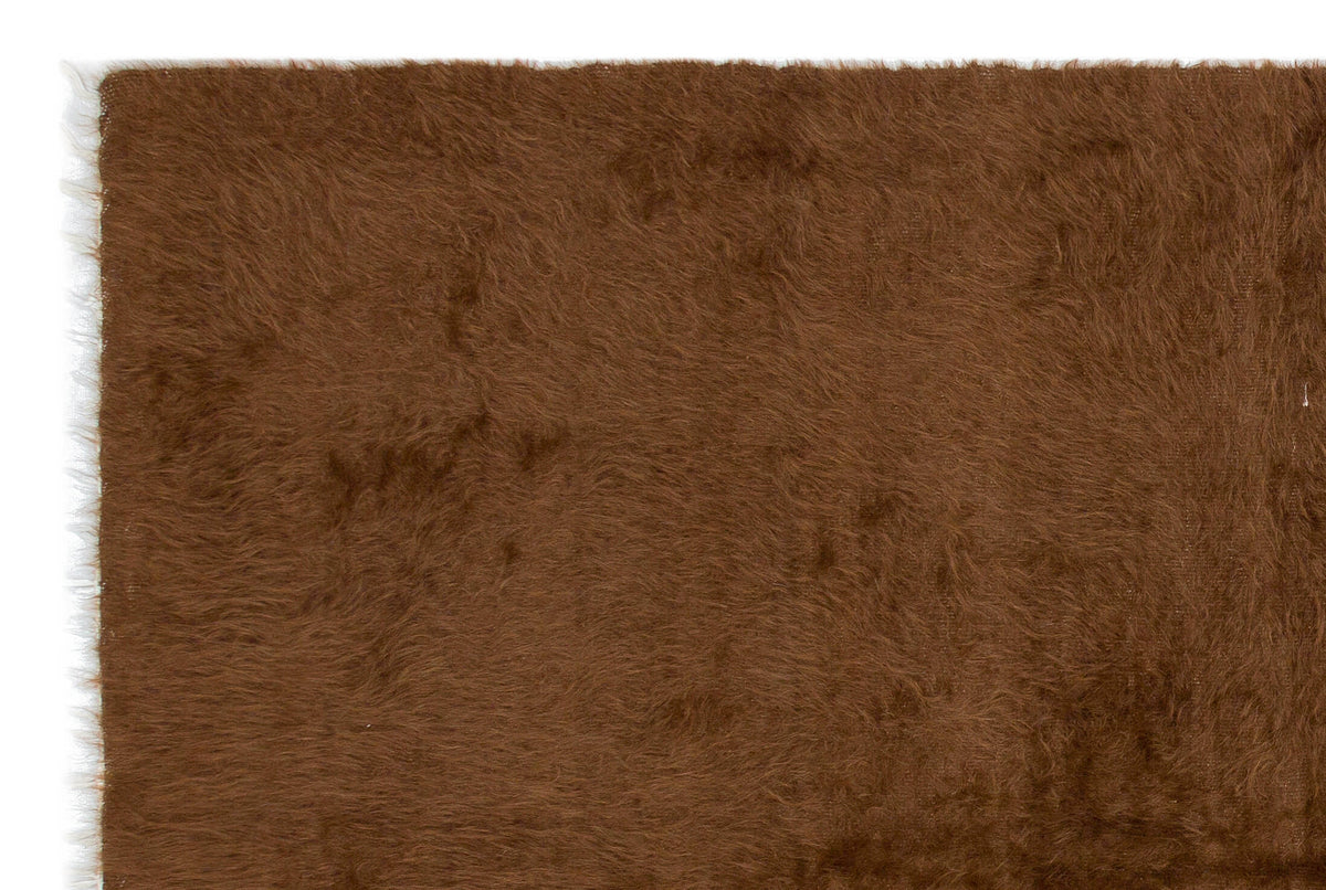 Geometric Over Dyed Kilim Rug 4&#39;2&#39;&#39; x 6&#39;3&#39;&#39; ft 127 x 190 cm