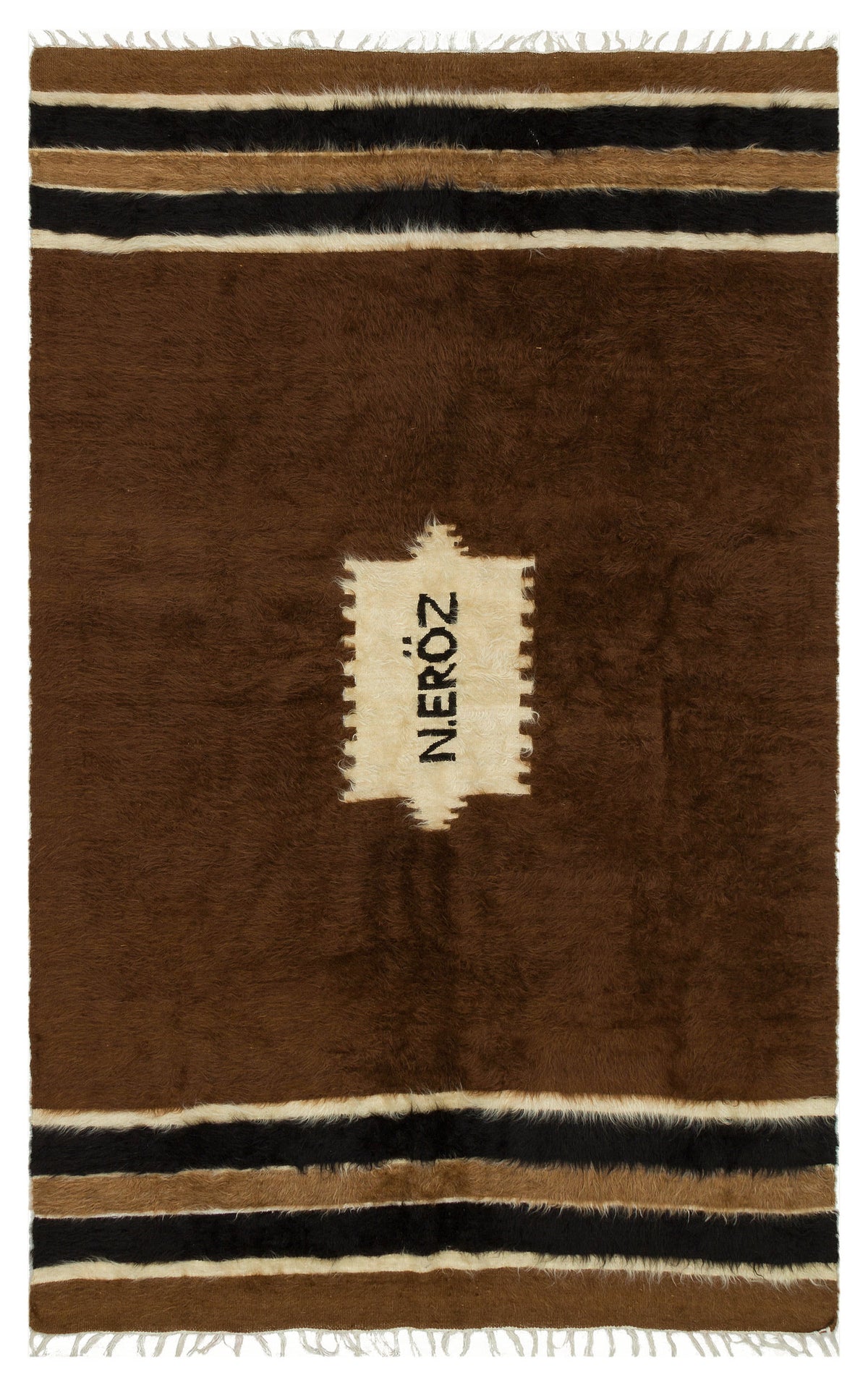 Geometric Over Dyed Kilim Rug 4&#39;4&#39;&#39; x 6&#39;9&#39;&#39; ft 132 x 205 cm