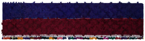 One-of-a-kind Hand Knotted Tulu Runner 3'5'' x 15'1'' ft 104 x 460 cm