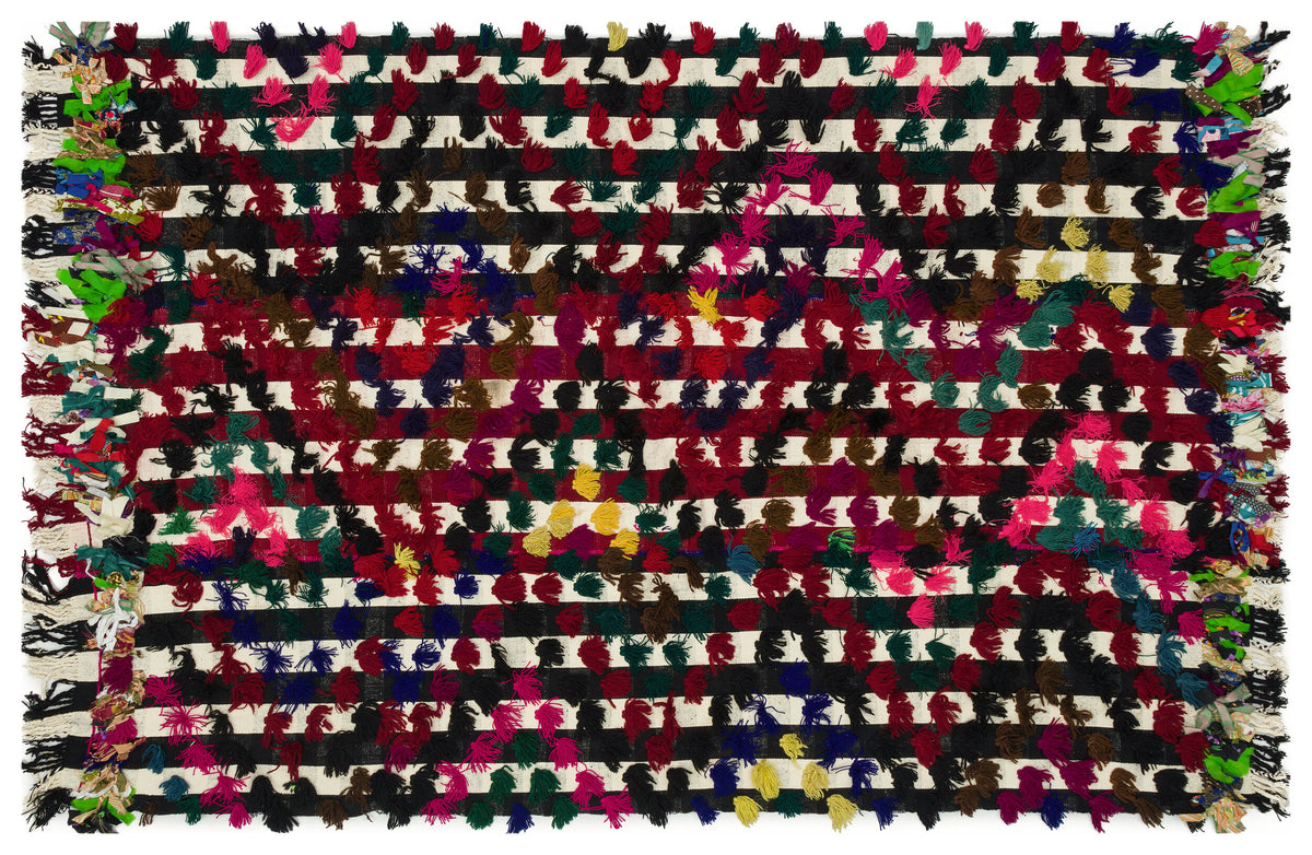 One-of-a-kind Hand Knotted Tulu Rug 5&#39;7&#39;&#39; x 8&#39;6&#39;&#39; ft 170 x 260 cm