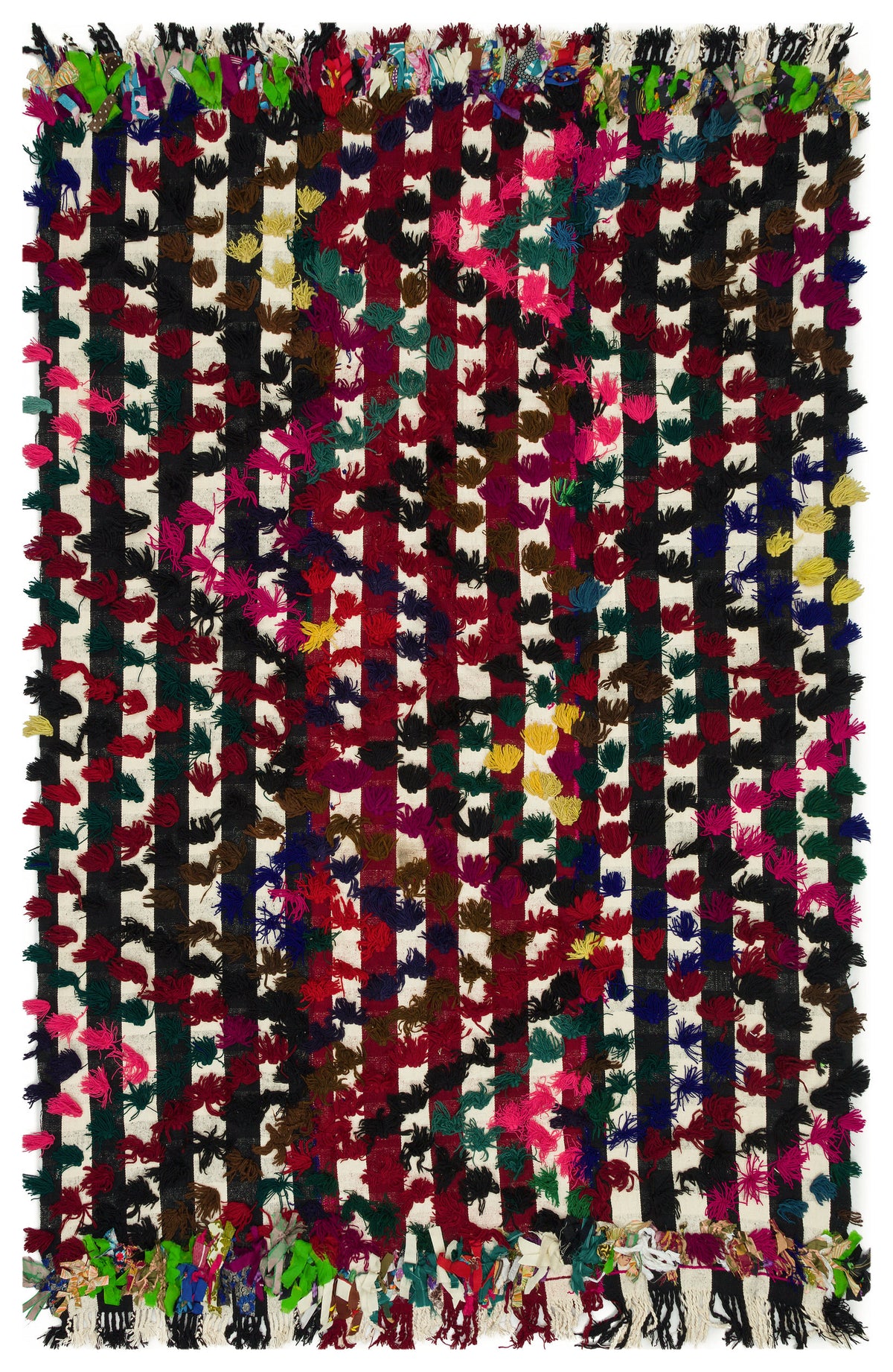 One-of-a-kind Hand Knotted Tulu Rug 5&#39;7&#39;&#39; x 8&#39;6&#39;&#39; ft 170 x 260 cm