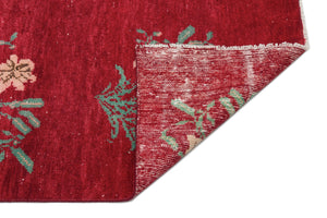 Natural Anatolium Turkish Vintage Rug 3'3'' x 6'2'' ft 100 x 187 cm