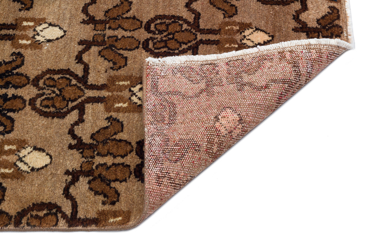 Natural Anatolium Turkish Vintage Rug 3&#39;3&#39;&#39; x 5&#39;5&#39;&#39; ft 98 x 164 cm