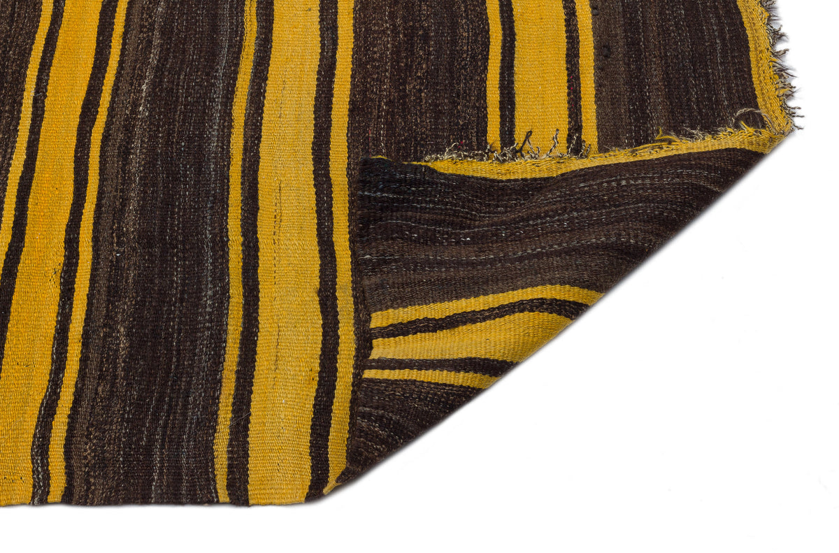 Striped Over Dyed Kilim Rug 5&#39;0&#39;&#39; x 10&#39;0&#39;&#39; ft 153 x 306 cm