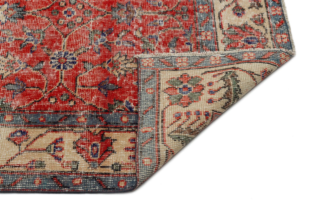 Naturel Over Dyed Vintage Rug 5&#39;2&#39;&#39; x 8&#39;10&#39;&#39; ft 157 x 268 cm