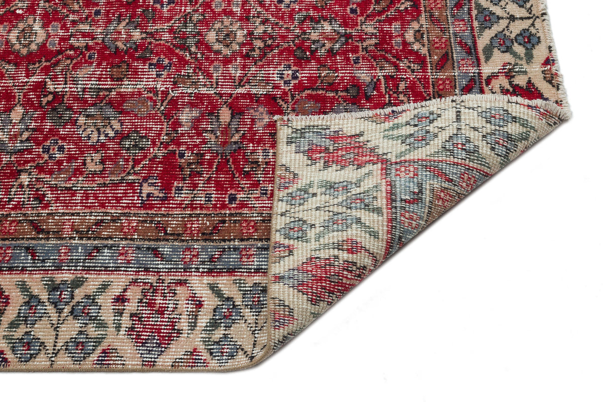 Naturel Over Dyed Vintage Rug 5&#39;7&#39;&#39; x 10&#39;1&#39;&#39; ft 170 x 308 cm