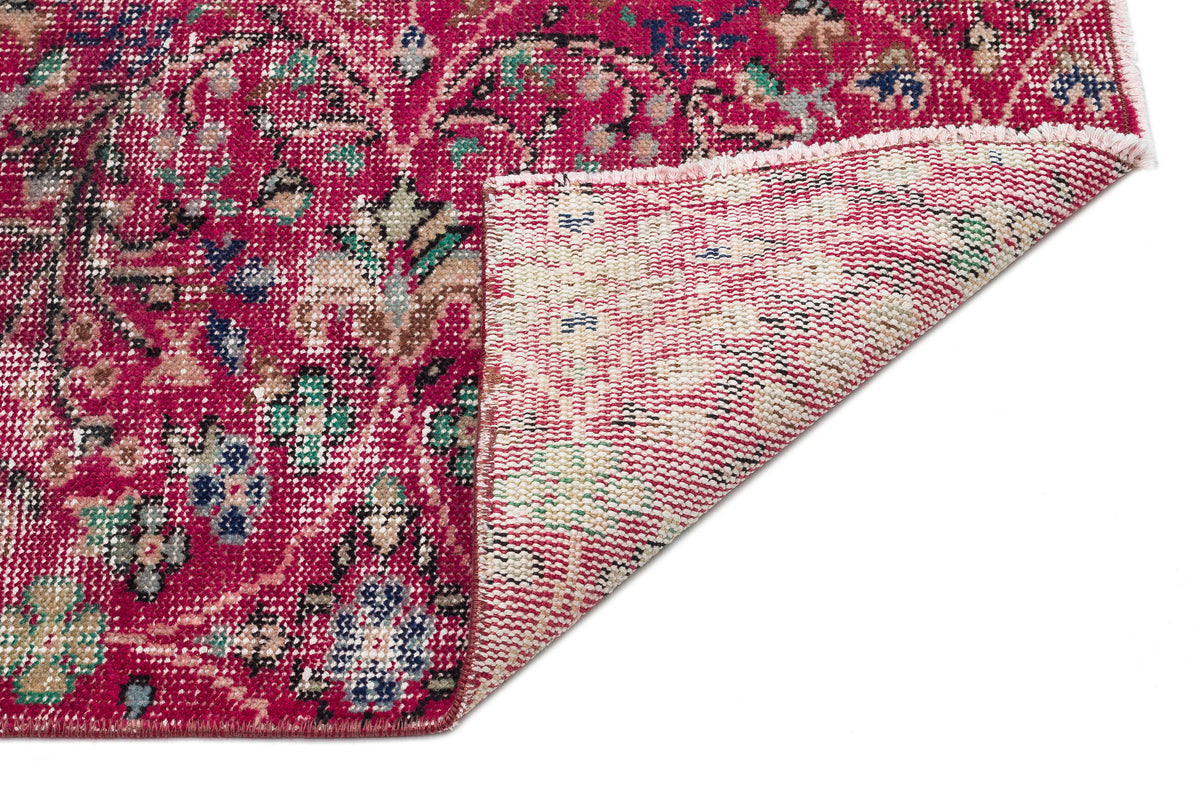 Naturel Over Dyed Vintage Rug 3&#39;7&#39;&#39; x 6&#39;6&#39;&#39; ft 110 x 198 cm