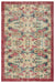 Retro Design Floral Over Dyed Vintage Rug 6'0'' x 9'1'' ft 184 x 278 cm