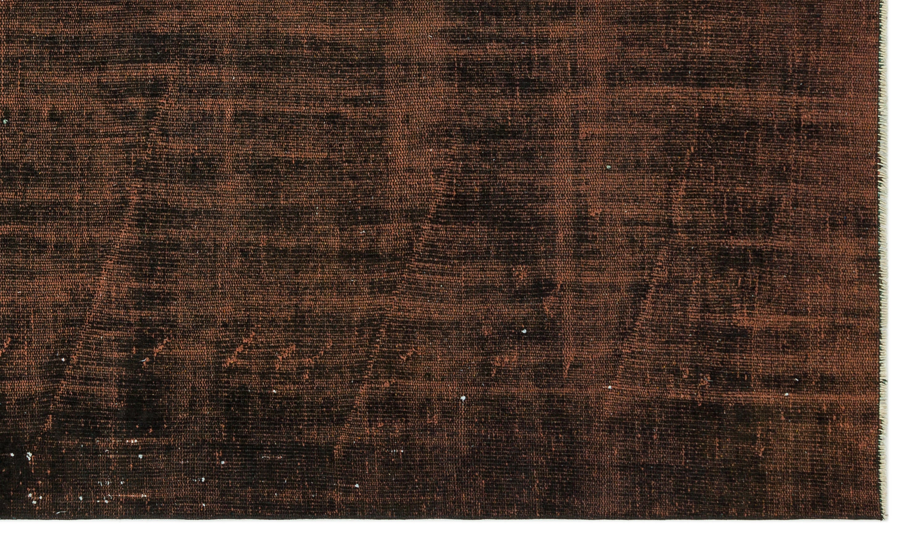 Black Over Dyed Vintage Rug 5'1'' x 8'7'' ft 156 x 262 cm