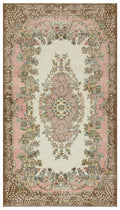 Naturel Over Dyed Vintage Rug 6'0'' x 10'5'' ft 183 x 317 cm