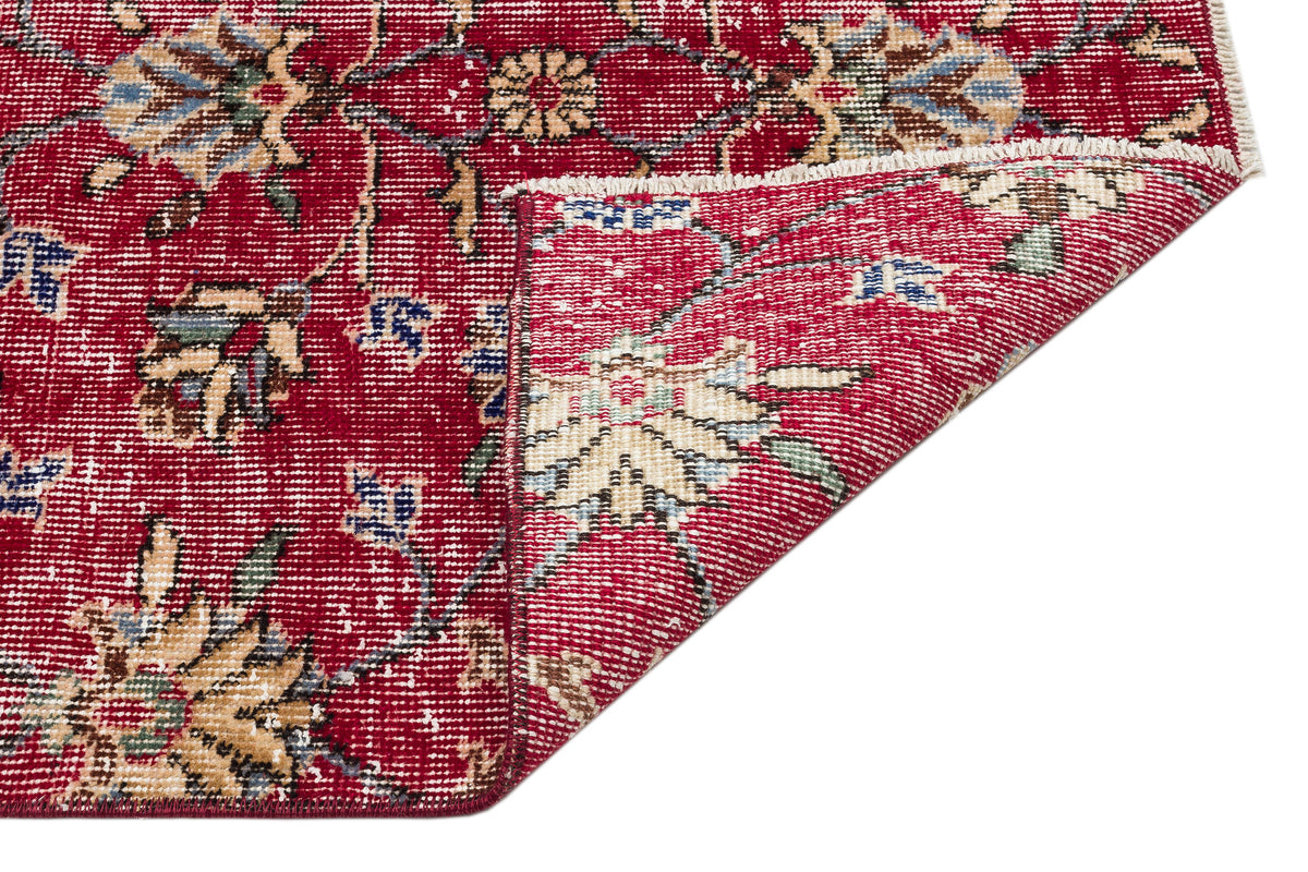 Naturel Over Dyed Vintage Rug 5&#39;2&#39;&#39; x 8&#39;6&#39;&#39; ft 157 x 260 cm