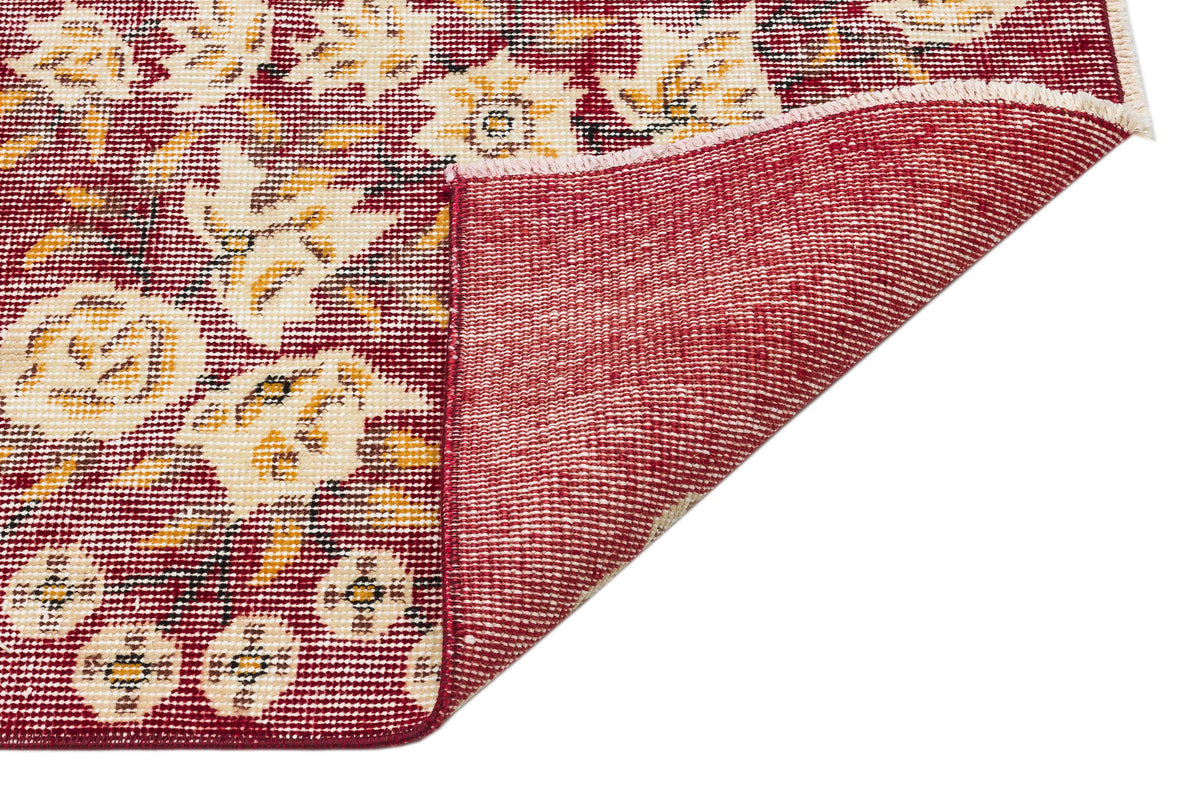 Naturel Over Dyed Vintage Rug 5&#39;5&#39;&#39; x 8&#39;9&#39;&#39; ft 165 x 267 cm