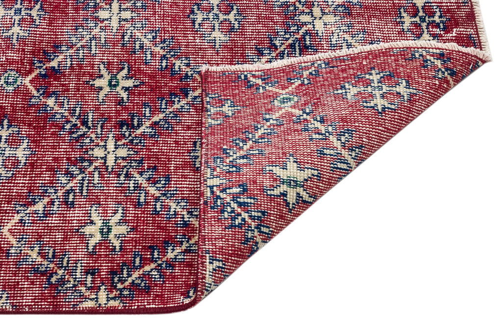 Naturel Over Dyed Vintage Rug 4'11'' x 8'9'' ft 149 x 267 cm