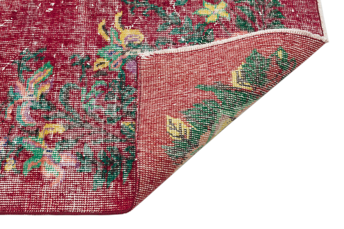 Naturel Over Dyed Vintage Rug 4&#39;10&#39;&#39; x 8&#39;5&#39;&#39; ft 148 x 256 cm