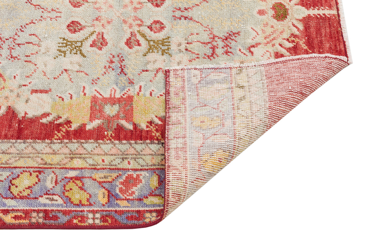 Natural Anatolium Turkish Vintage Rug 3&#39;3&#39;&#39; x 4&#39;6&#39;&#39; ft 100 x 137 cm