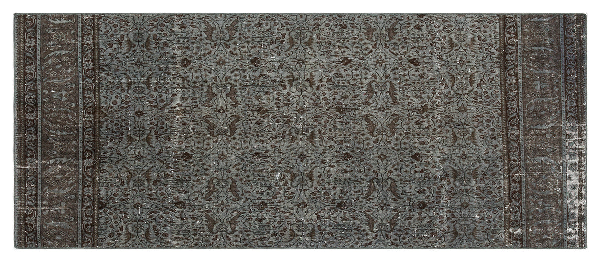 Natural Anatolium Turkish Vintage Runner 2&#39;8&#39;&#39; x 6&#39;6&#39;&#39; ft 82 x 198 cm