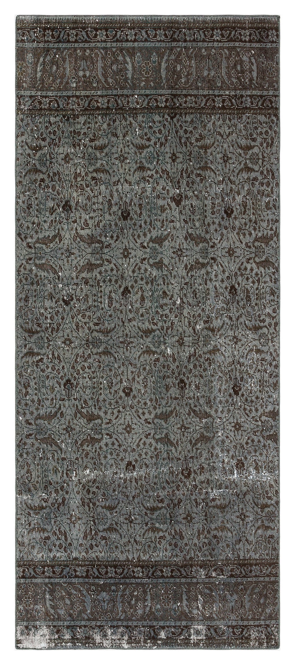 Natural Anatolium Turkish Vintage Runner 2'9'' x 6'6'' ft 83 x 198 cm