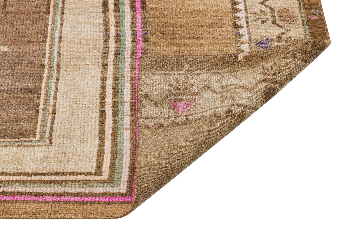 Natural Anatolium Turkish Vintage Runner 2&#39;7&#39;&#39; x 6&#39;3&#39;&#39; ft 78 x 191 cm