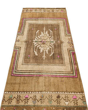 Natural Anatolium Turkish Vintage Runner 2'7'' x 6'3'' ft 78 x 191 cm