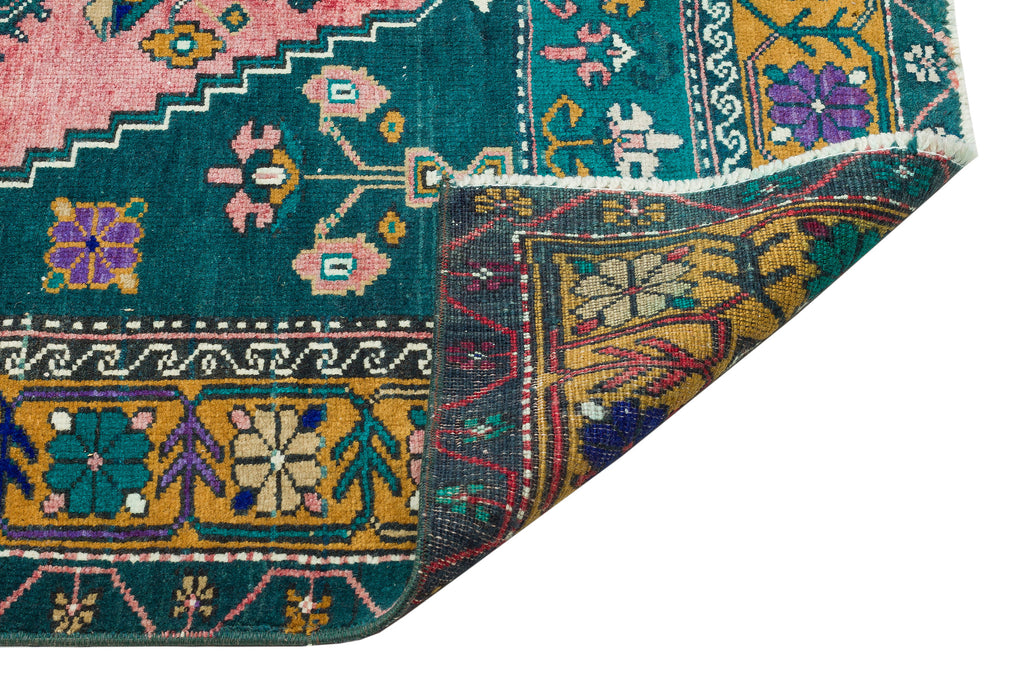 Natural Anatolium Turkish Vintage Rug 3'5'' x 6'7'' ft 105 x 201 cm