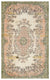 Traditional Design Beige Over Dyed Vintage Rug 5'10'' x 9'8'' ft 178 x 295 cm