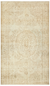 Traditional Design Beige Over Dyed Vintage Rug 5'7'' x 9'8'' ft 170 x 294 cm