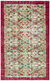 Retro Design Floral Over Dyed Vintage Rug 5'9'' x 9'2'' ft 174 x 279 cm