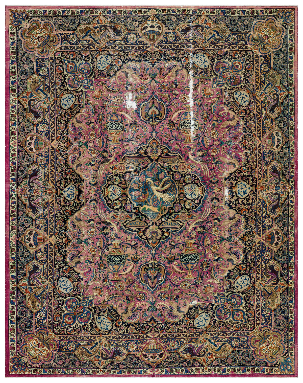 Heritage Natural Semi Antique XL Vintage Rug 10&#39;0&#39;&#39; x 12&#39;3&#39;&#39; ft 306 x 373 cm