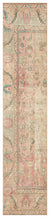 Beige Over Dyed Hand Knotted Vintage XL Runner 2'7'' x 12'4'' ft 80 x 376 cm