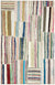 Striped Over Dyed Kilim Patchwork Unique Rug 4'11'' x 7'9'' ft 151 x 235 cm