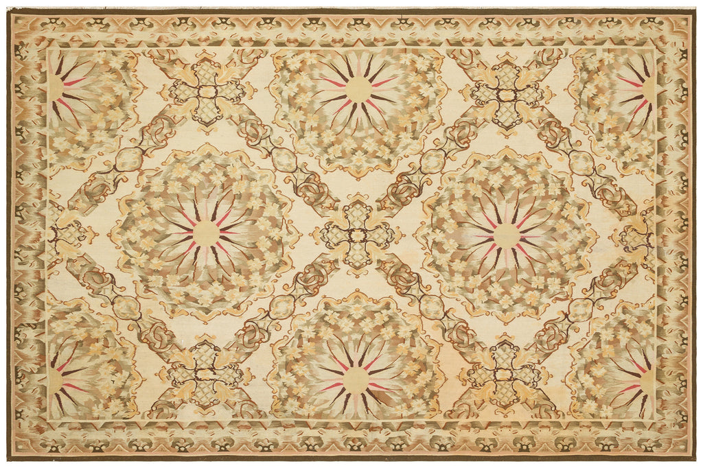 Geometric Over Dyed Kilim Rug 5'11'' x 8'10'' ft 181 x 268 cm