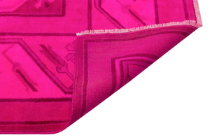 Pink Over Dyed Anatolium Rug 6'11'' x 10'3'' ft 210 x 313 cm