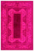 Pink Over Dyed Anatolium Rug 6'11'' x 10'3'' ft 210 x 313 cm