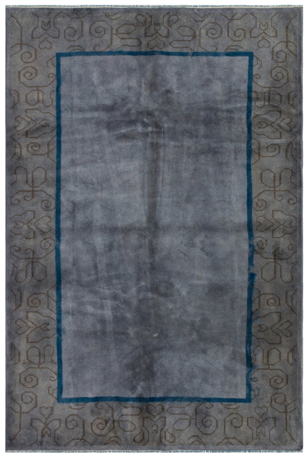 Natural Anatolium Turkish Vintage Rug 5&#39;1&#39;&#39; x 7&#39;7&#39;&#39; ft 154 x 231 cm