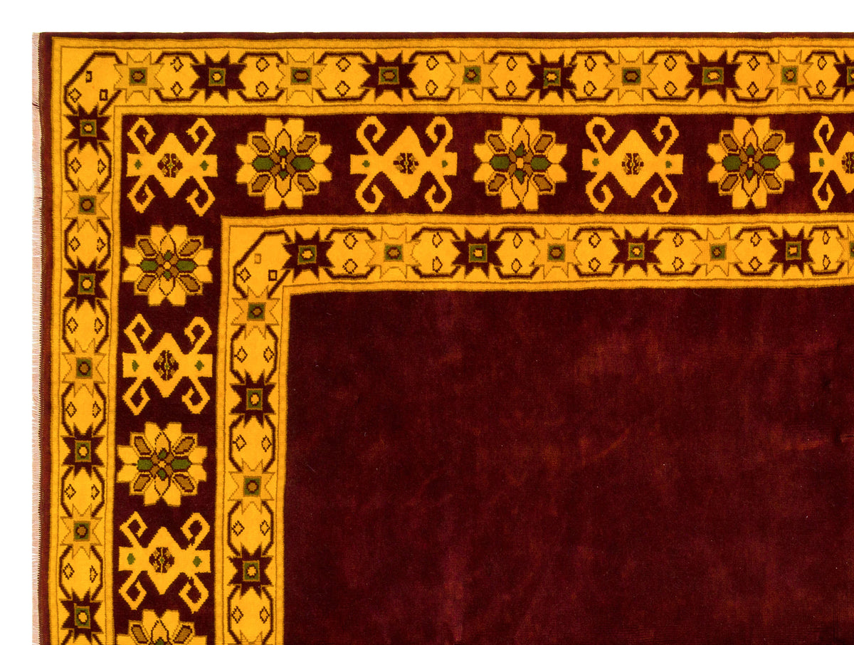 Natural Anatolium Turkish Vintage Rug 6&#39;8&#39;&#39; x 8&#39;10&#39;&#39; ft 204 x 270 cm