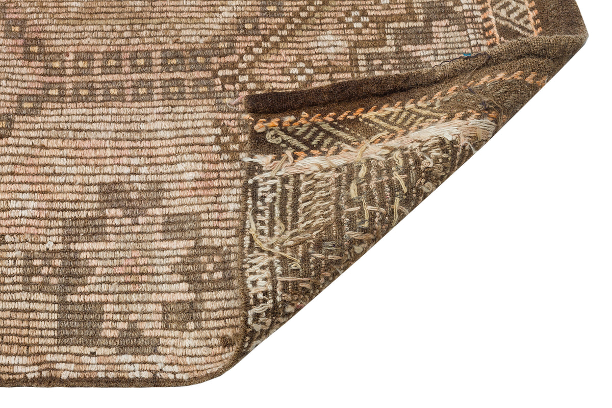 Geometric Over Dyed Kilim Rug 5&#39;7&#39;&#39; x 9&#39;7&#39;&#39; ft 170 x 291 cm