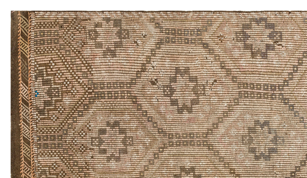 Geometric Over Dyed Kilim Rug 5'7'' x 9'7'' ft 170 x 291 cm
