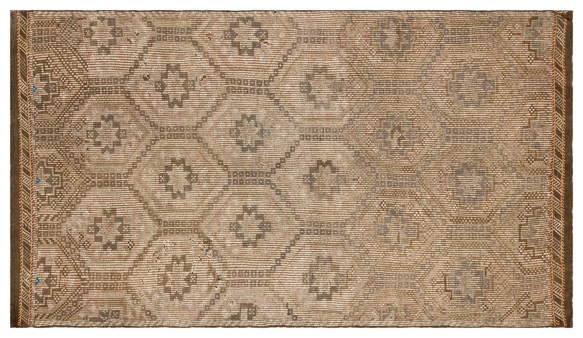 Geometric Over Dyed Kilim Rug 5&#39;7&#39;&#39; x 9&#39;7&#39;&#39; ft 170 x 291 cm