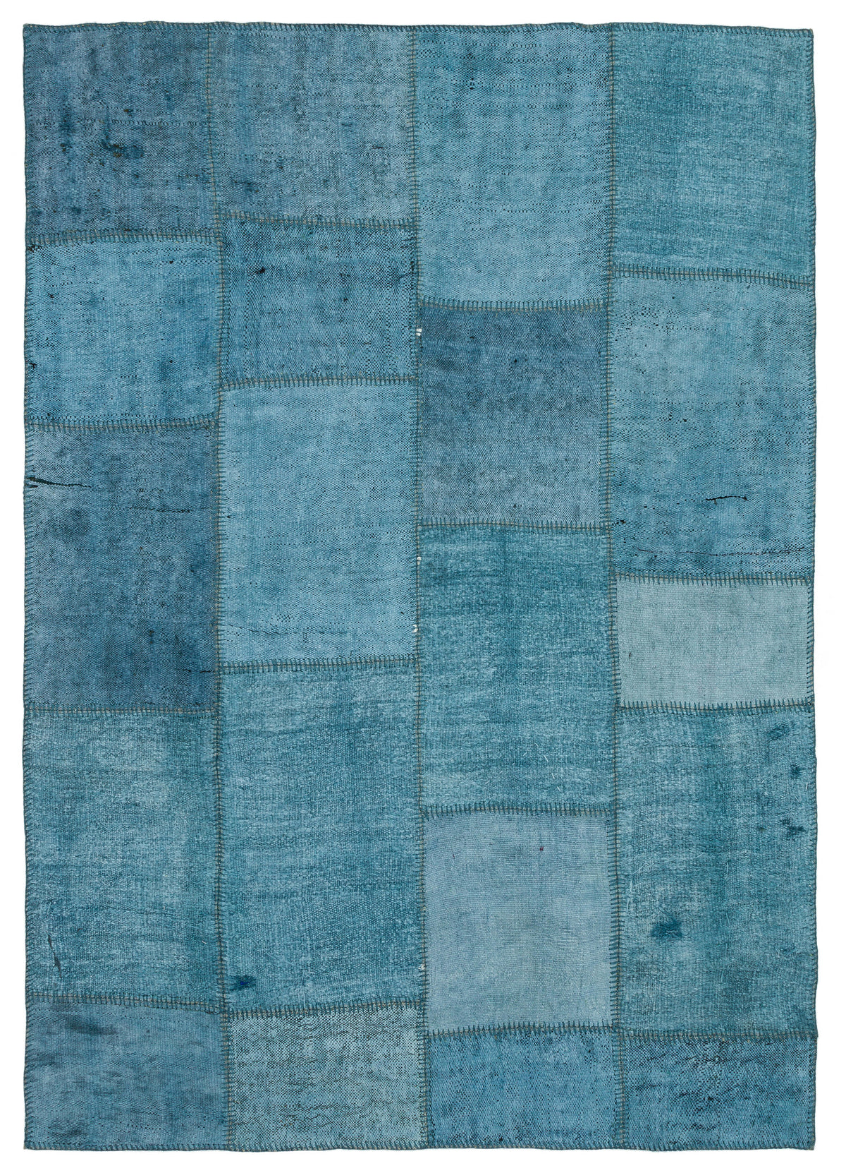 Natural Vintage Hemp Patchwork Rug  5&#39;2&#39;&#39; x 7&#39;4&#39;&#39; ft 157 x 224 cm