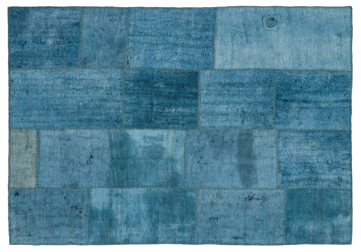 Natural Vintage Hemp Patchwork Rug  5&#39;1&#39;&#39; x 7&#39;5&#39;&#39; ft 156 x 226 cm