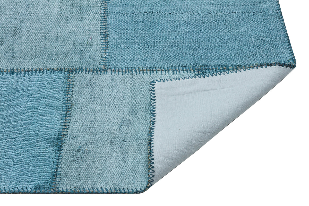 Natural Vintage Hemp Patchwork Rug  5&#39;1&#39;&#39; x 7&#39;1&#39;&#39; ft 155 x 217 cm