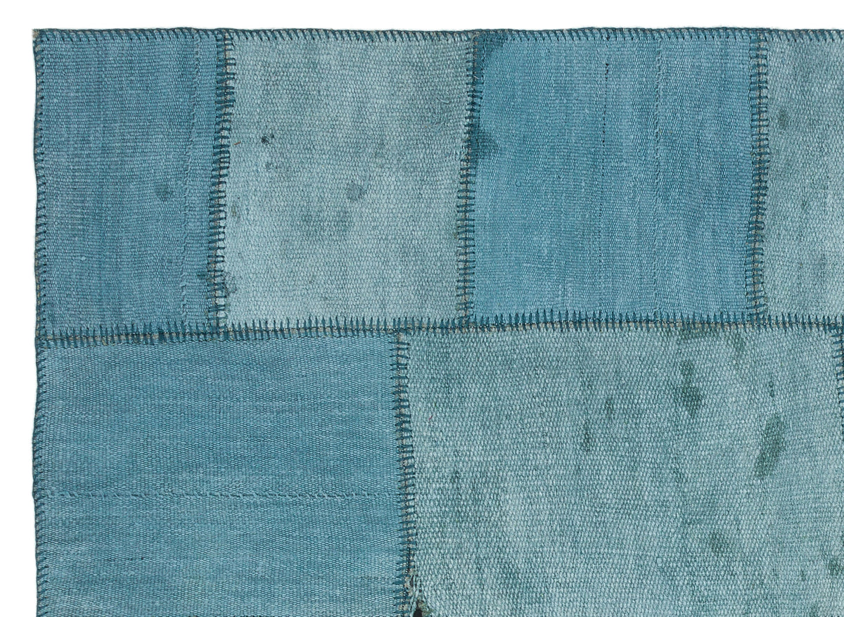 Natural Vintage Hemp Patchwork Rug  5&#39;1&#39;&#39; x 7&#39;1&#39;&#39; ft 155 x 217 cm