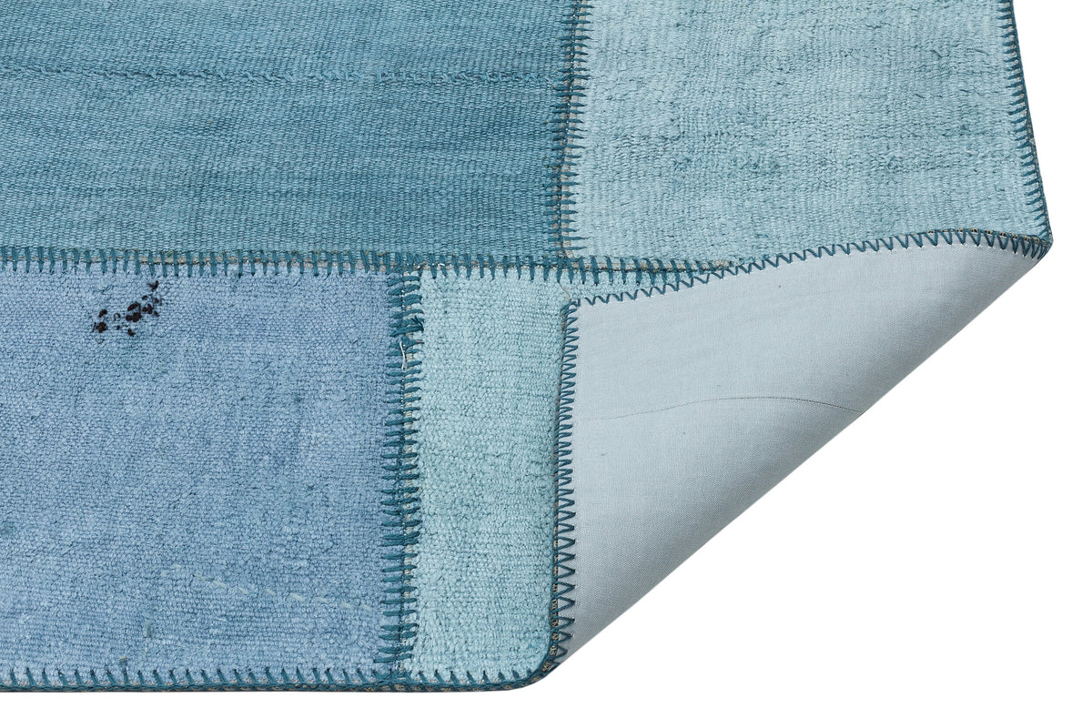 Natural Vintage Hemp Patchwork Rug  5&#39;1&#39;&#39; x 7&#39;4&#39;&#39; ft 154 x 223 cm