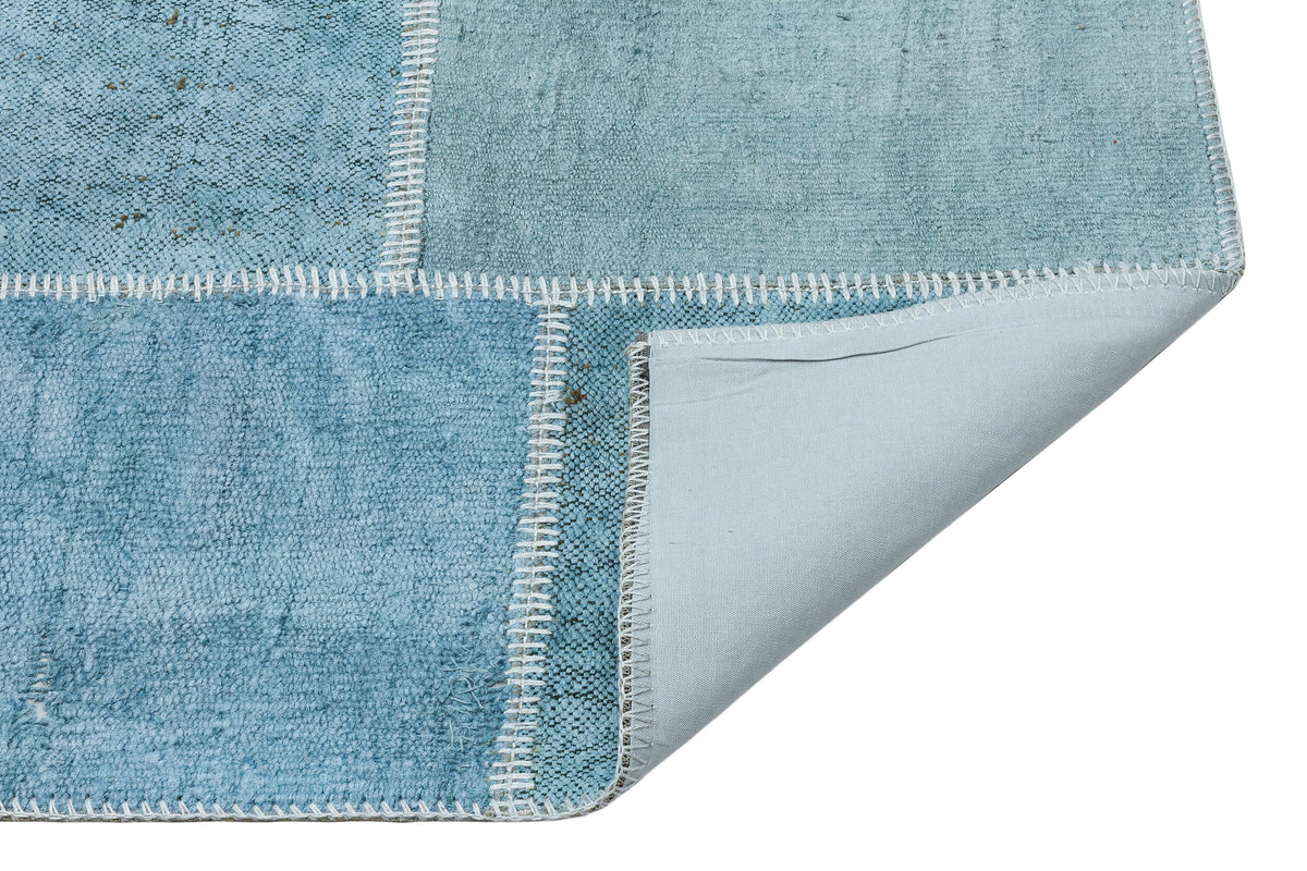 Natural Vintage Hemp Patchwork Rug  5&#39;1&#39;&#39; x 7&#39;3&#39;&#39; ft 154 x 220 cm