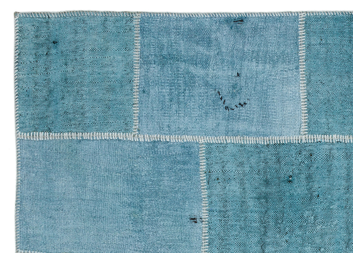 Natural Vintage Hemp Patchwork Rug  5&#39;2&#39;&#39; x 7&#39;3&#39;&#39; ft 158 x 222 cm