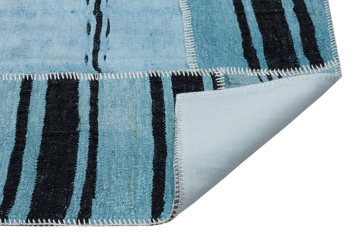 Natural Vintage Hemp Patchwork Rug 5&#39;3&#39;&#39; x 7&#39;1&#39;&#39; ft 160 x 217 cm