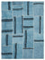 Natural Vintage Hemp Patchwork Rug 5'3'' x 7'1'' ft 159 x 216 cm